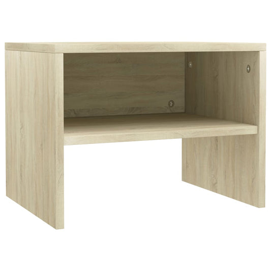 vidaXL Κομοδίνο Χρώμα Sonoma Δρυς 40 x 30 x 30 εκ. από Επεξ. Ξύλο