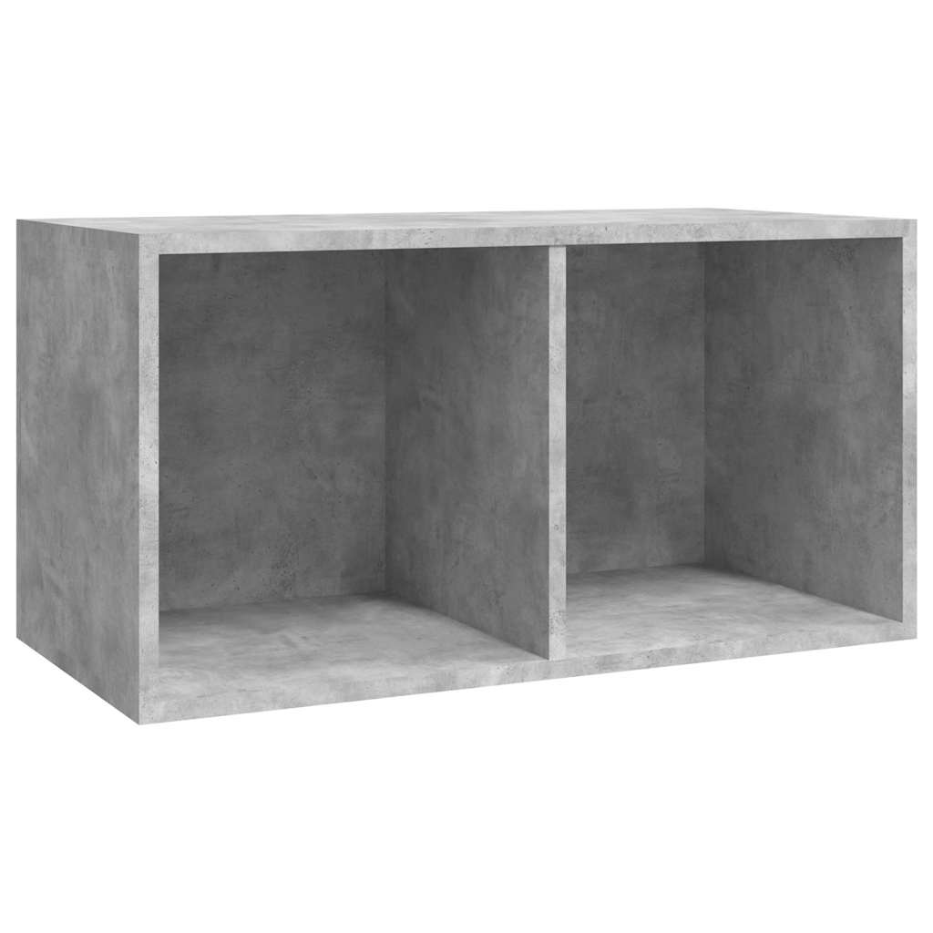 vidaXL Έπιπλο Δίσκων Βινυλίου Γκρι Σκυρ. 71x34x36 εκ. Επεξεργ. Ξύλο