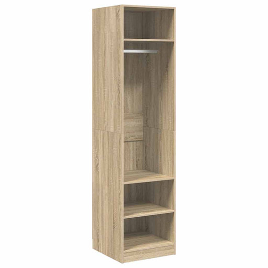 vidaXL Ντουλάπα Χρώμα Sonoma Δρυς 50 x 50 x 200 εκ. από Επεξ. Ξύλο