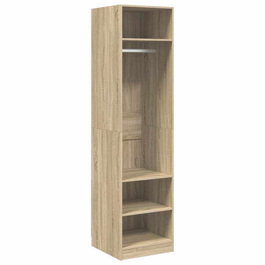 vidaXL Ντουλάπα Χρώμα Sonoma Δρυς 50 x 50 x 200 εκ. από Επεξ. Ξύλο