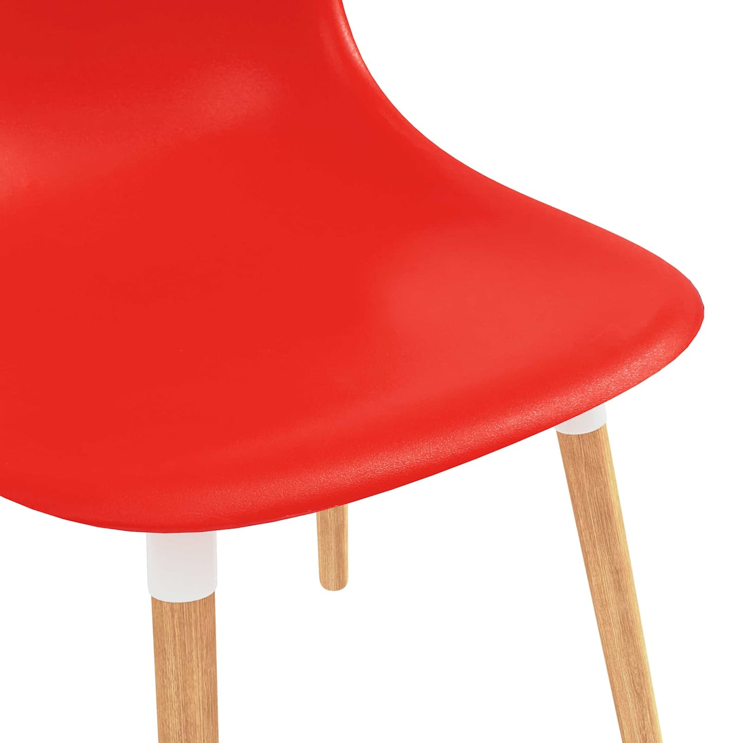 vidaXL Καρέκλες φαγητού 6 pcs Κόκκινο 47 x 50,5 x 83 εκ.