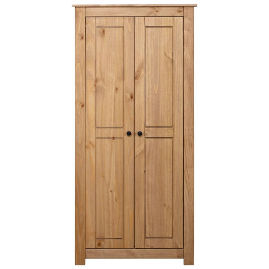 vidaXL Ντουλάπα 80 x 50 x 171,5 εκ. από Μασίφ Ξύλο Πεύκου Σειρά Panama
