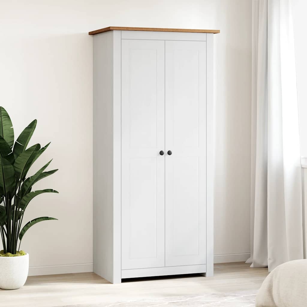 vidaXL Ντουλάπα 80 x 50 x 171,5 εκ. από Μασίφ Ξύλο Πεύκου Σειρά Panama