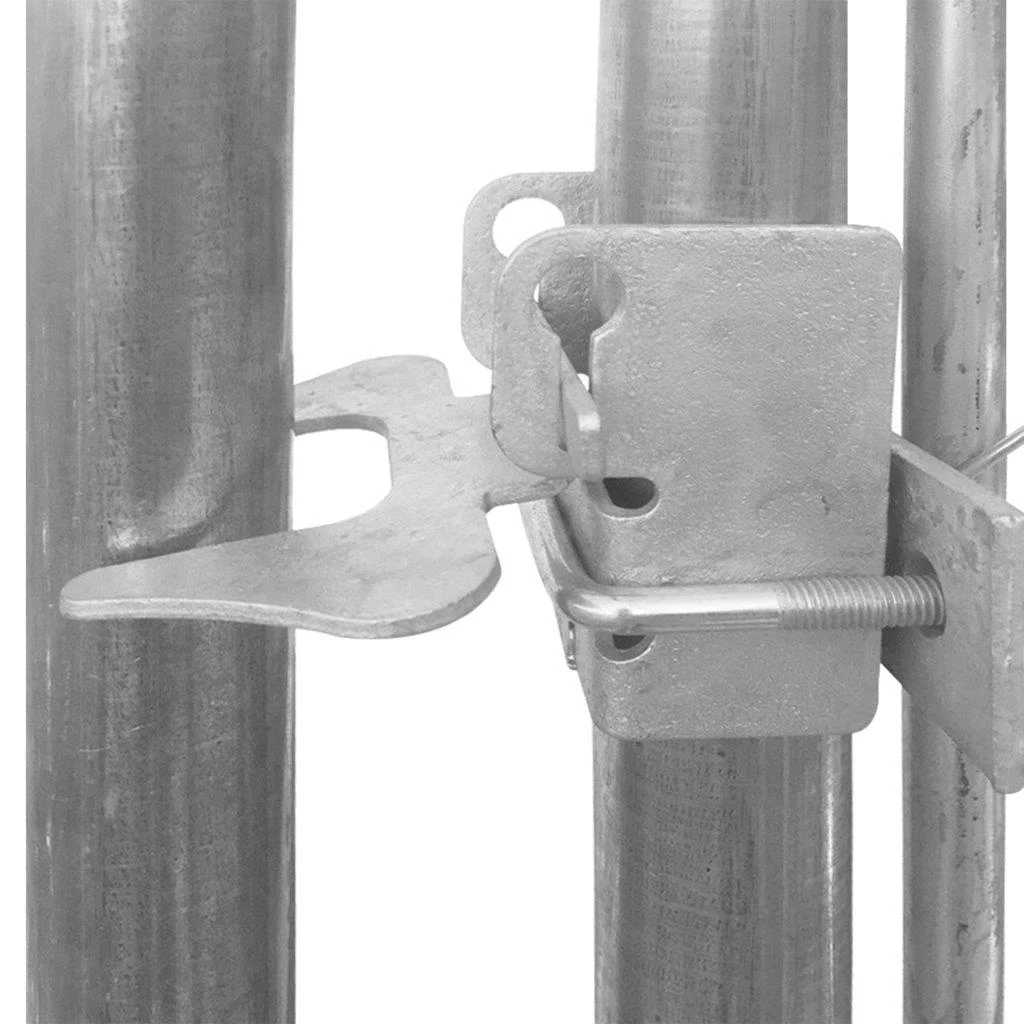 vidaXL Κλουβί Σκύλου Εξωτερικού Χώρου 760 x 190 x 225 εκ. με Στέγαστρο