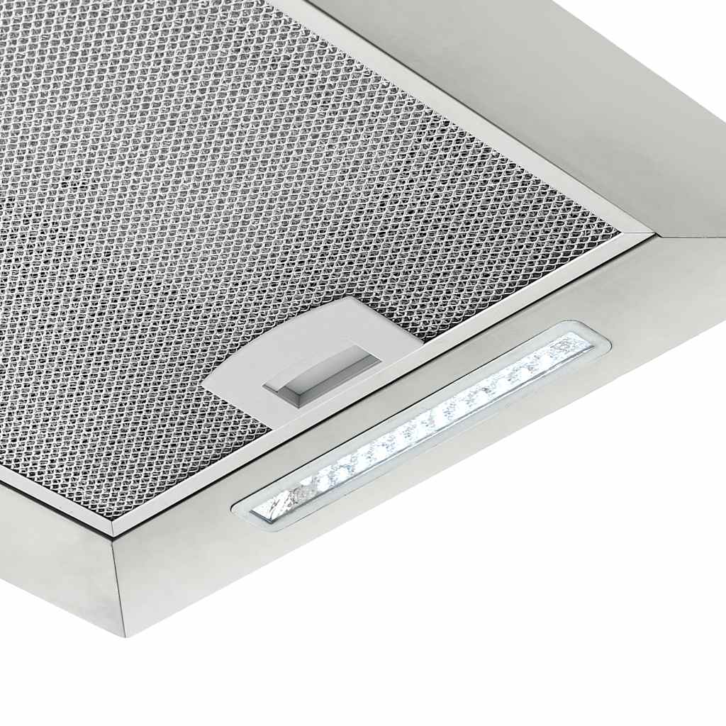vidaXL Απορροφητήρας Νησίδα Κρεμαστός Αφής με LCD 37 εκ. Ανοξ. Ατσάλι