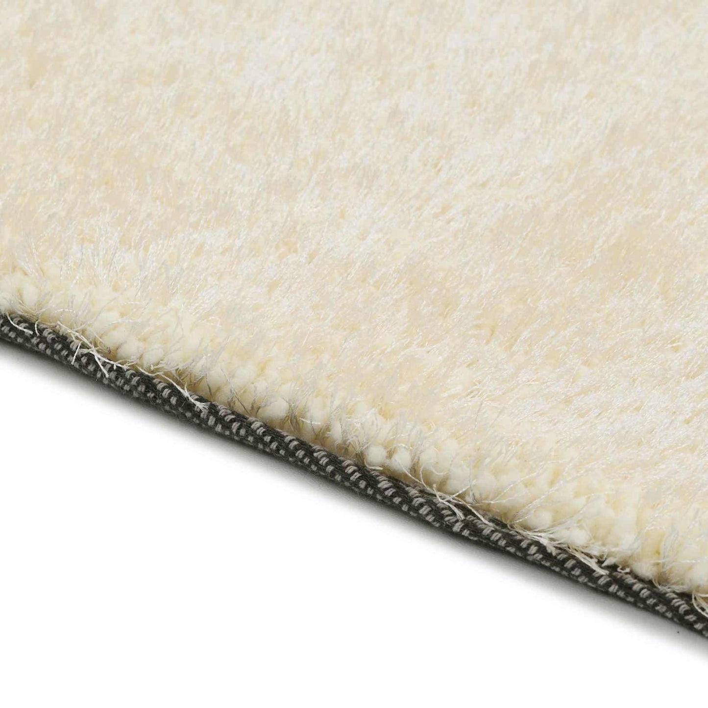 vidaXL Αφράτο Χαλάκι Περιοχής Κρεμ 120 x 160 cm Πολυαιθυλένιο