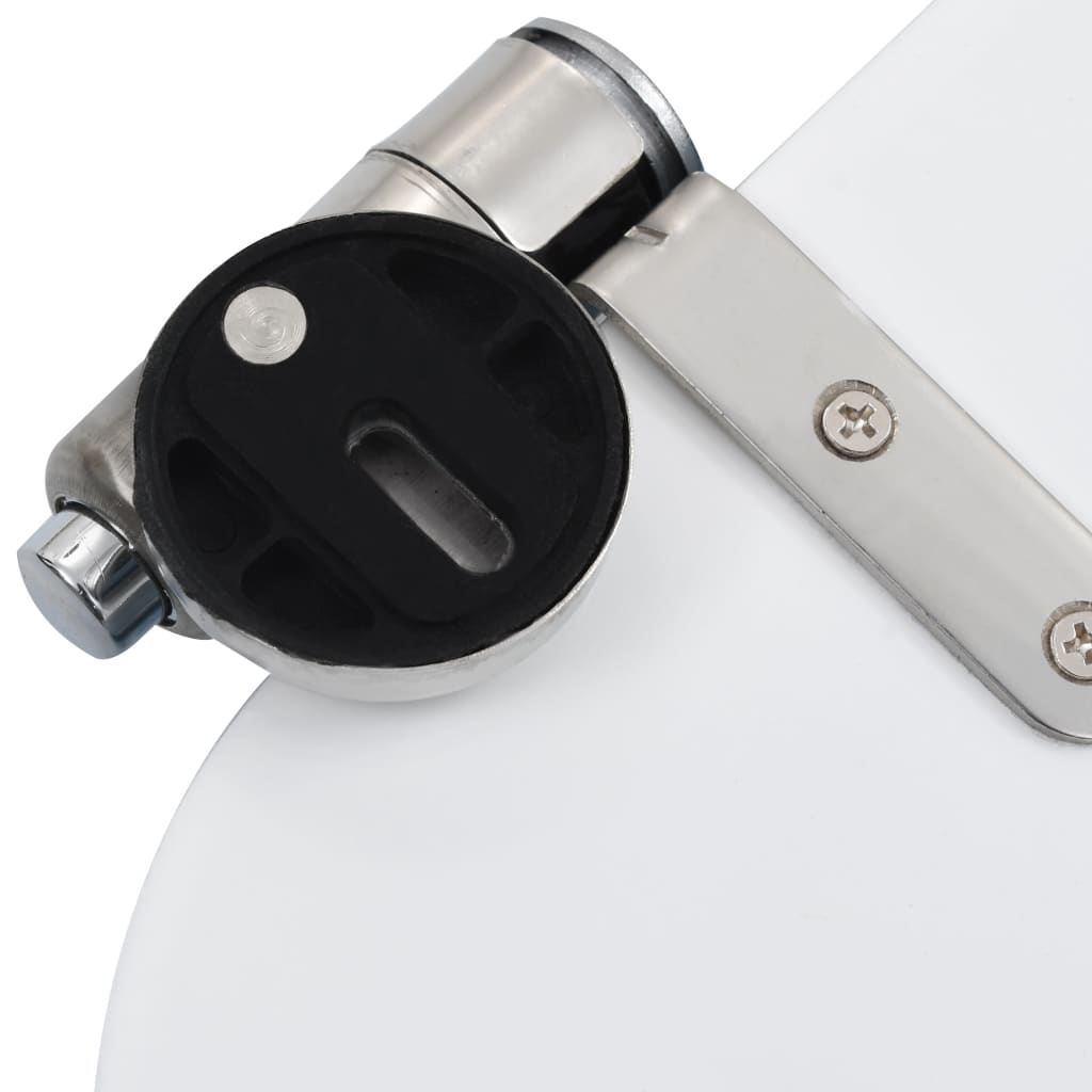 vidaXL Καλύμματα Λεκάνης Soft Close 2 τεμ. Σχέδιο Αστερίες από MDF