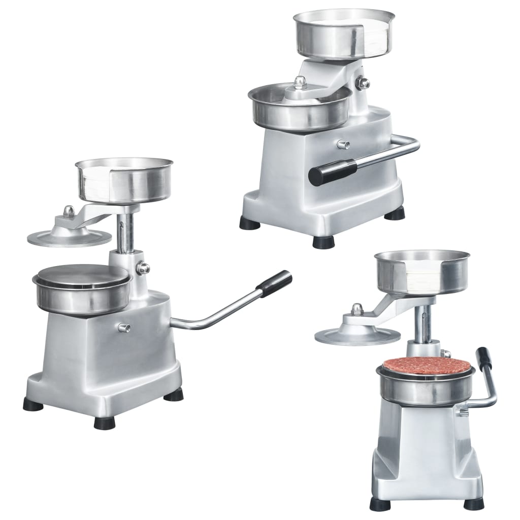 vidaXL Φορμαριστικό Μπιφτεκιών 13 εκ. Αλουμινίου 500 Φύλλα Διαχωρισμού