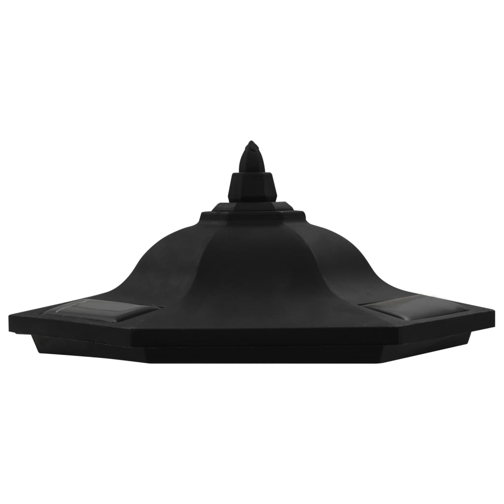 vidaXL Φωτιστικά Εξωτερικού Χώρου Ηλιακά 6 τεμ. LED Μαύρα