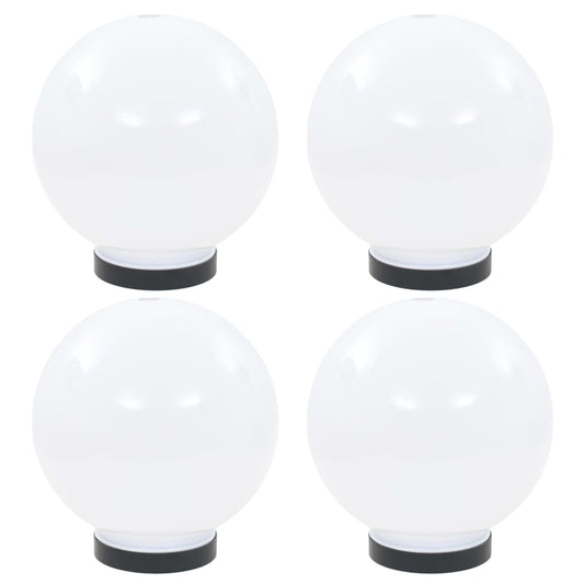 vidaXL Φωτιστικά Μπάλα LED 4 τεμ. Σφαιρικά 20 εκ. Ακρυλικά (PMMA)