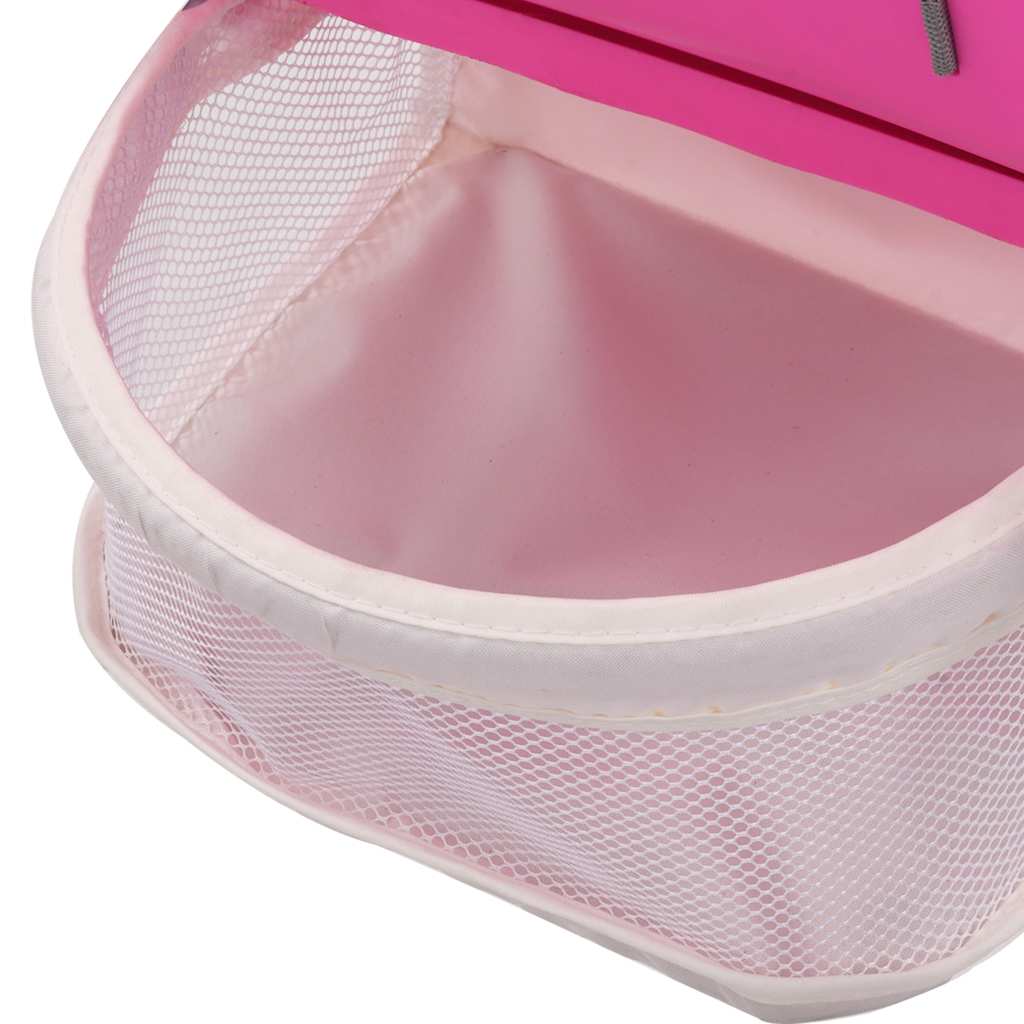 vidaXL Καρεκλάκι Φαγητού Ροζ / Γκρι