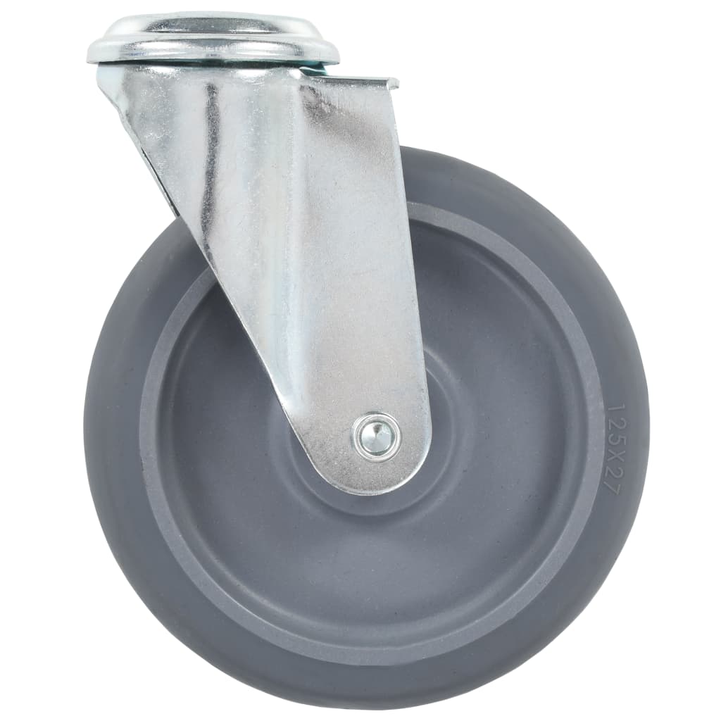 vidaXL Ρόδες Περιστρεφόμενες Βιδωτές 16 τεμ. 125 χιλ.