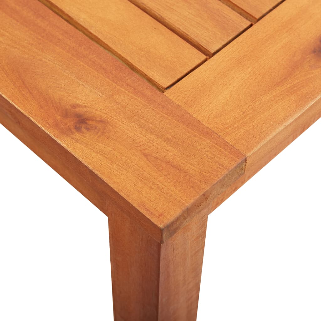 vidaXL Τραπέζι Κήπου 150 x 90 x 74 εκ. από Μασίφ Ξύλο Ακακίας