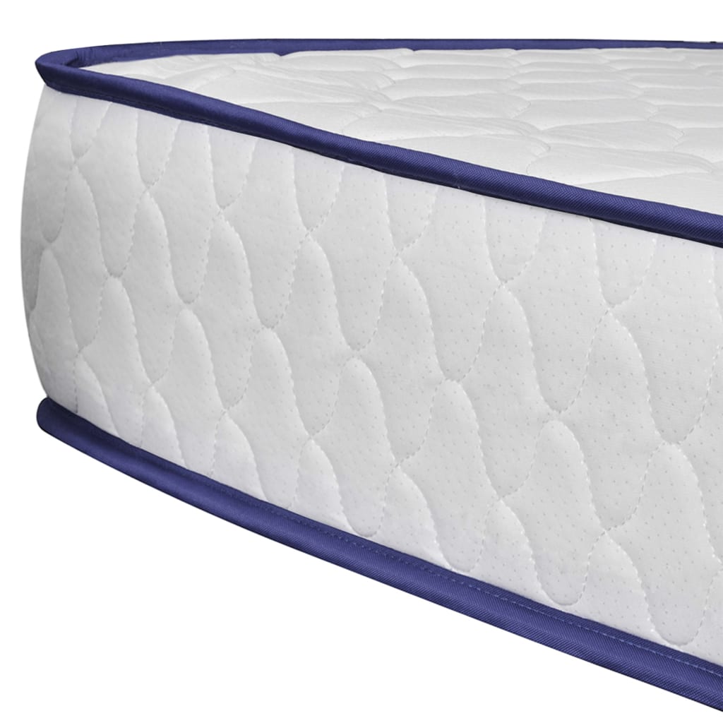 vidaXL Κρεβάτι Μαύρο 180 x 200 εκ. Βελούδινο με Στρώμα Αφρού Μνήμης