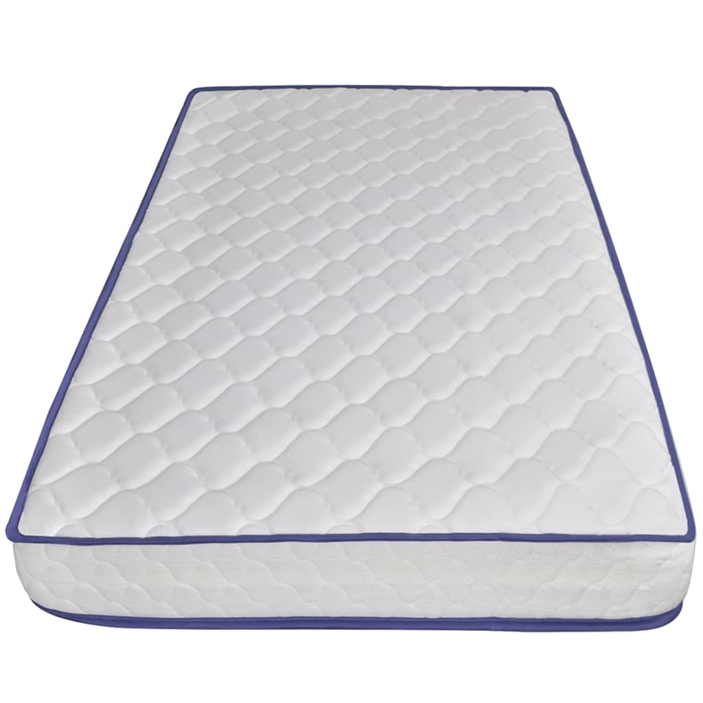 vidaXL Κρεβάτι Μαύρο 180 x 200 εκ. Βελούδινο με Στρώμα Αφρού Μνήμης
