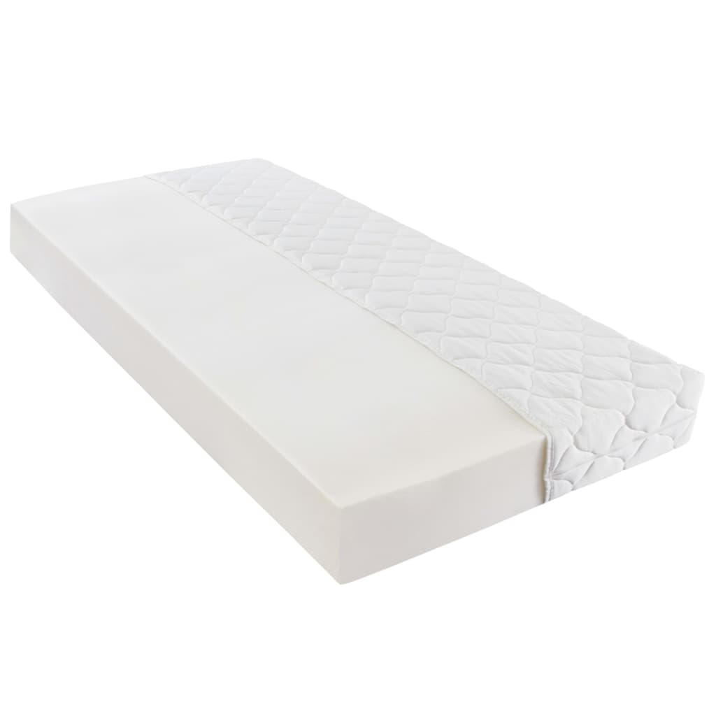 vidaXL Κρεβάτι Μαύρο 180 x 200 εκ. Βελούδινο με Στρώμα