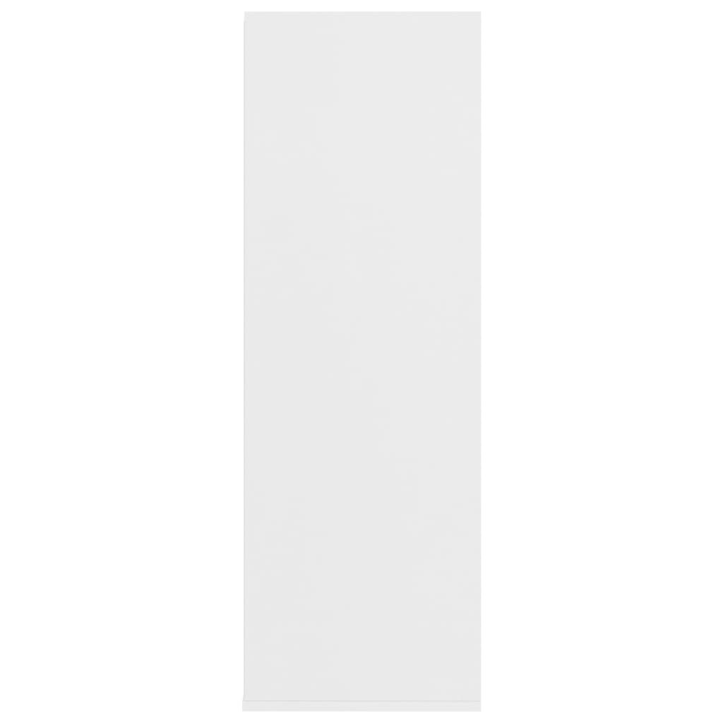 vidaXL Παπουτσοθήκη Λευκή Δρυς 54x34x100,5 εκ. από Επεξεργασμένο Ξύλο
