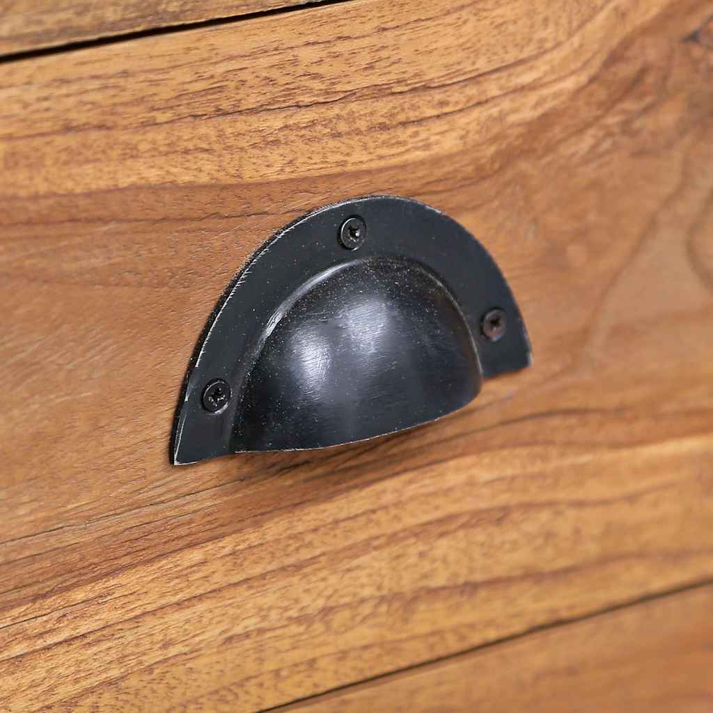 vidaXL Συρταριέρα με Ράφι 60 x 30 x 60 εκ. από Μασίφ Ξύλο Teak