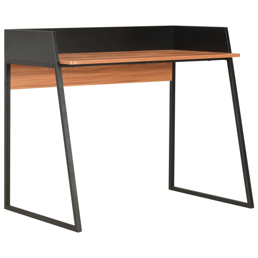 vidaXL Γραφείο Μαύρο / Καφέ 90 x 60 x 88 εκ.