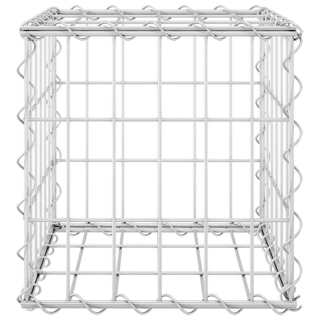 vidaXL Συρματοκιβώτιο Κύβος 30 x 30 x 30 εκ. από Ατσάλινο Σύρμα