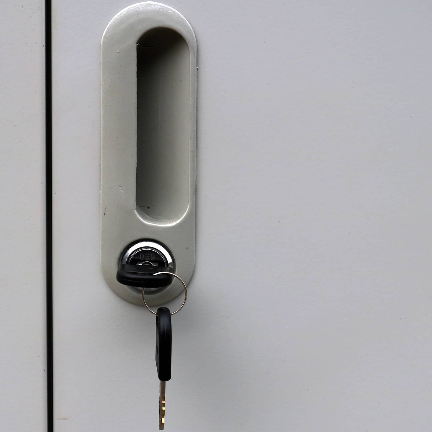 vidaXL Ντουλάπι Κλειδαριάς Γκρι 45 x 90 x 180 εκ