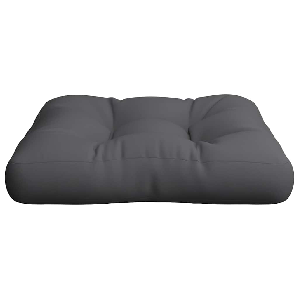 vidaXL Μαξιλάρι Παλέτας Ανθρακί 60 x 61,50 x 12 εκ. Υφασμάτινο