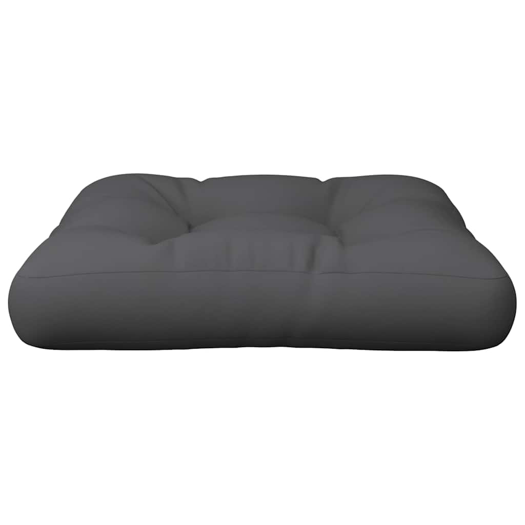vidaXL Μαξιλάρι Παλέτας Ανθρακί 60 x 61,50 x 12 εκ. Υφασμάτινο