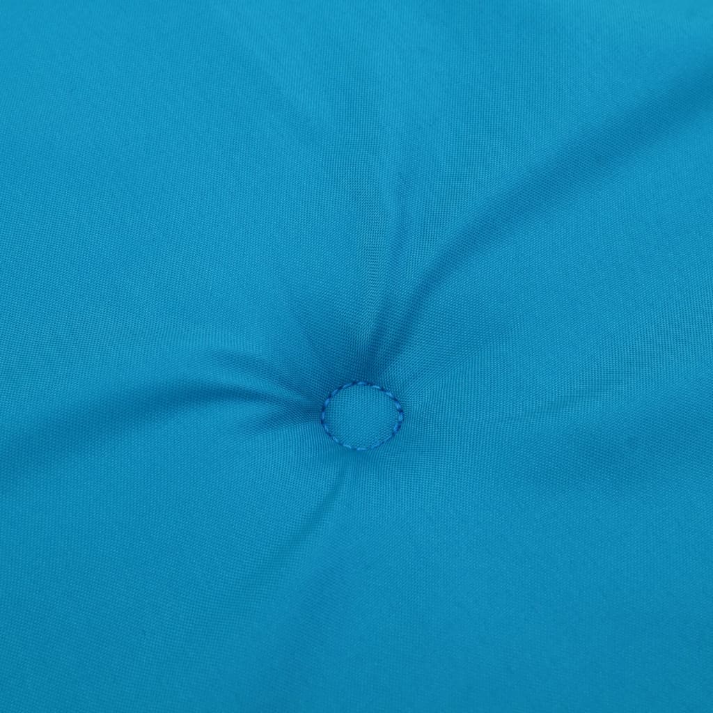 vidaXL Μαξιλάρια Καρέκλας Κήπου 2 τεμ. Μπλε 50x50x3 εκ. Oxford Ύφασμα