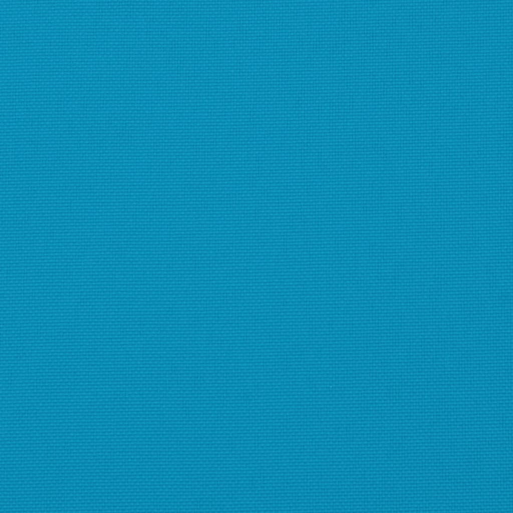 vidaXL Μαξιλάρια Καρέκλας Κήπου 2 τεμ. Μπλε 50x50x3 εκ. Oxford Ύφασμα