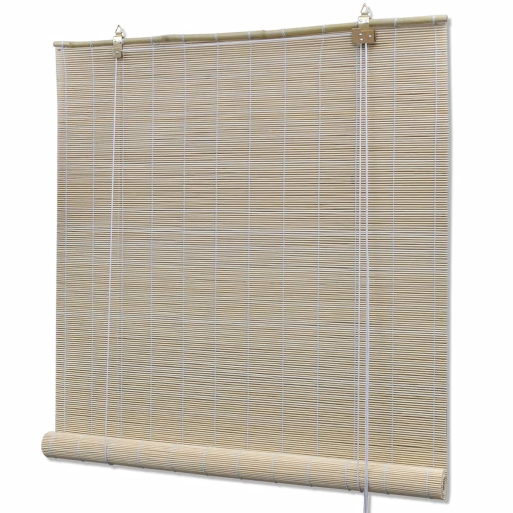 vidaXL Στόρια Σκίασης 2 Τεμαχίων 120 x 160 εκ. από Φυσικό Μπαμπού