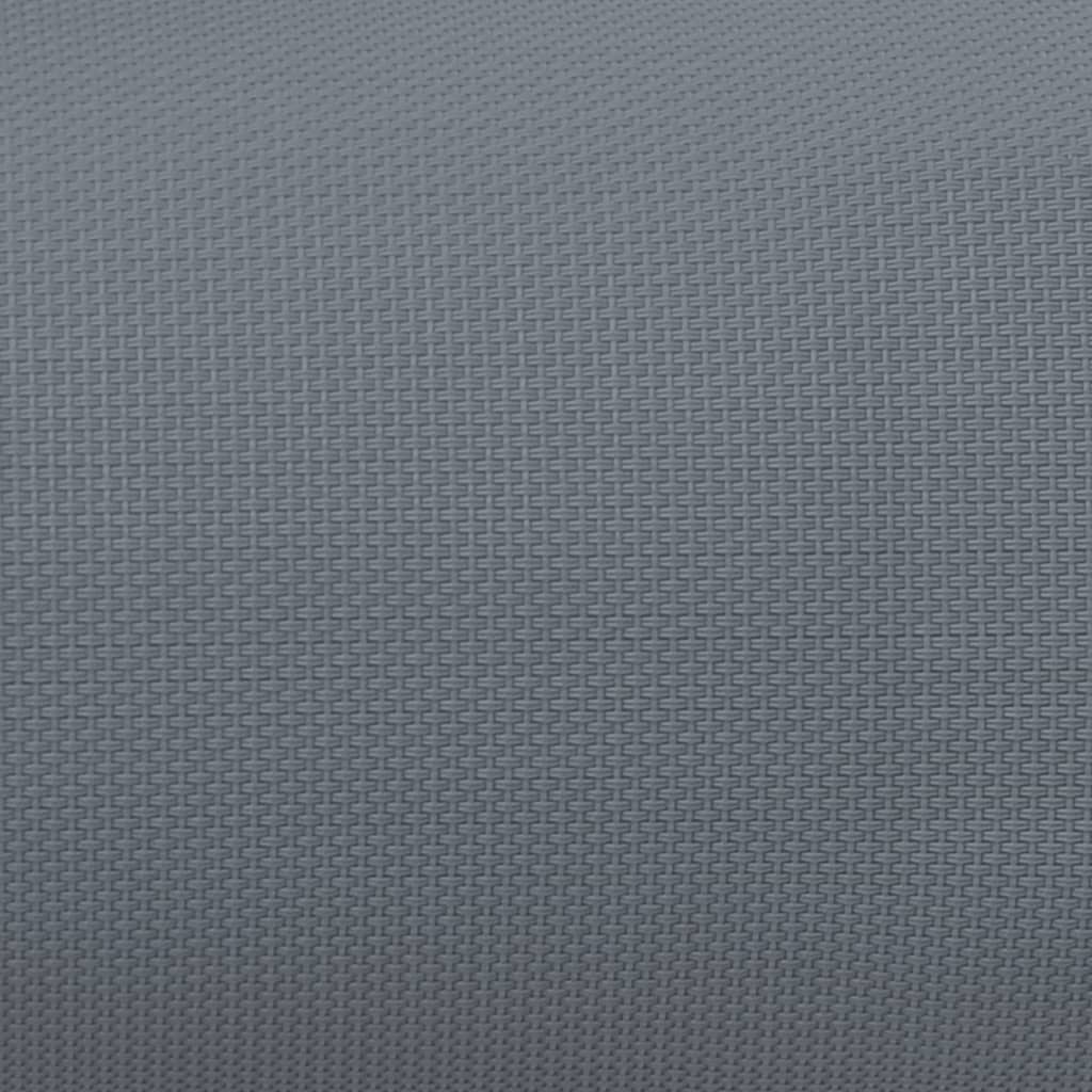 vidaXL Προσκέφαλο Σεζλόνγκ Γκρι 40 x 7,5 x 15 εκ. από Textilene