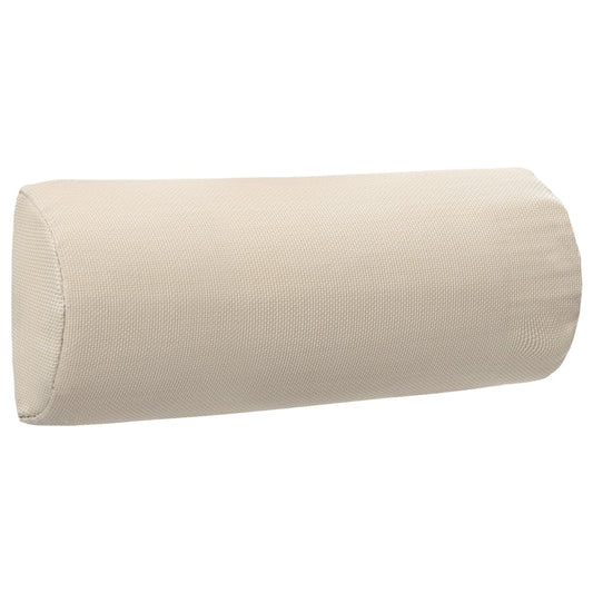 vidaXL Προσκέφαλο Σεζλόνγκ Κρεμ 40 x 7,5 x 15 εκ. από Textilene