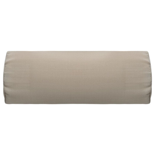 vidaXL Προσκέφαλο Σεζλόνγκ Taupe 40 x 7,5 x 15 εκ. από Textilene