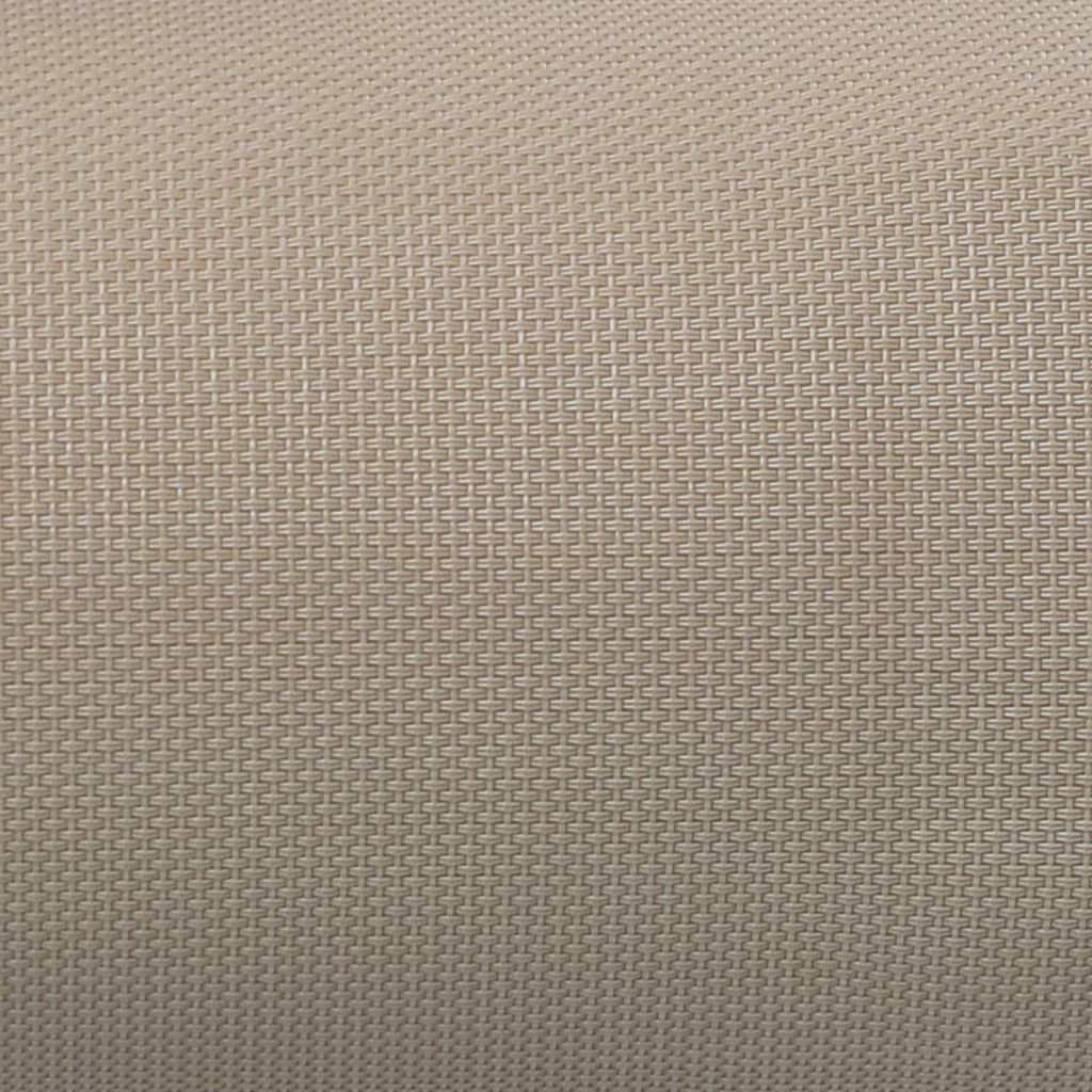 vidaXL Προσκέφαλο Σεζλόνγκ Taupe 40 x 7,5 x 15 εκ. από Textilene