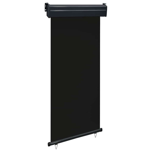 vidaXL Σκίαστρο Βεράντας Πλαϊνό Μαύρο 105 x 250 εκ.