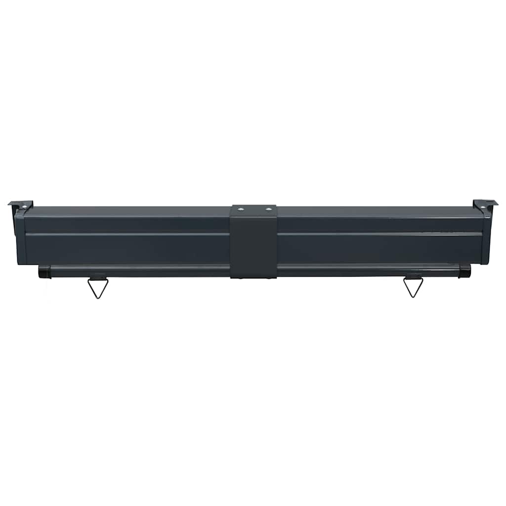 vidaXL Σκίαστρο Βεράντας Πλαϊνό Κόκκινο 125 x 250 εκ.