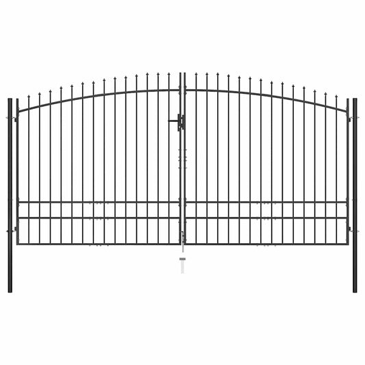 vidaXL Πόρτα με Διπλή Πόρτα Woerden με Κορυφή Λόγχης 400x249,5 εκ.