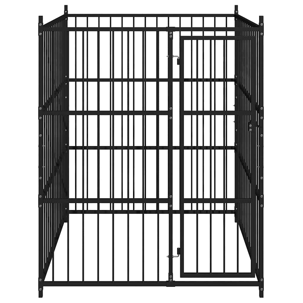 vidaXL Κλουβί Σκύλου Εξωτερικού Χώρου 150 x 150 x 185 εκ.