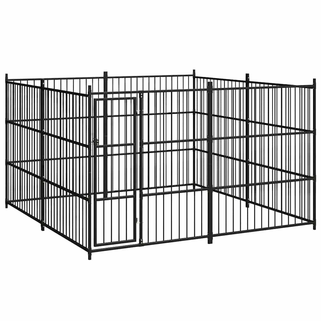 vidaXL Κλουβί Σκύλου Εξωτερικού Χώρου 300 x 300 x 185 εκ.