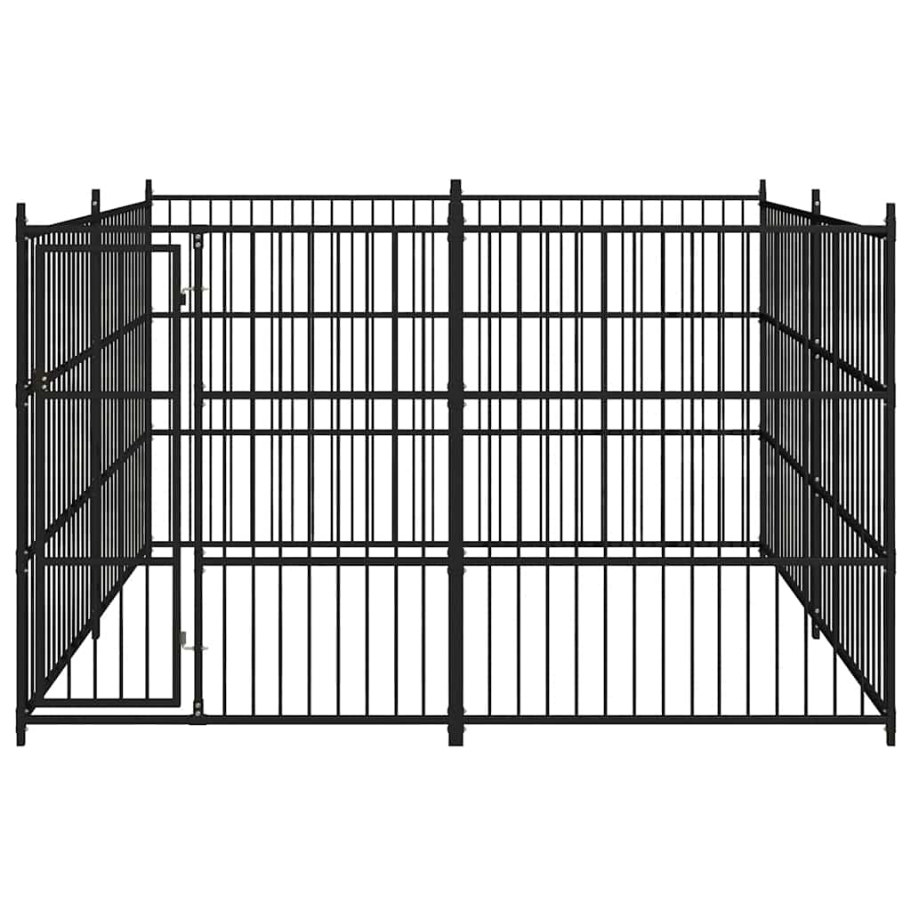 vidaXL Κλουβί Σκύλου Εξωτερικού Χώρου 300 x 300 x 185 εκ.