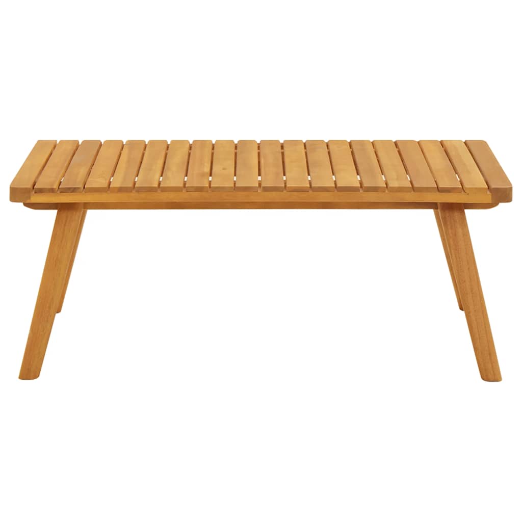 vidaXL Τραπεζάκι Σαλονιού Κήπου 90 x 55 x 35 εκ. Μασίφ Ξύλο Ακακίας