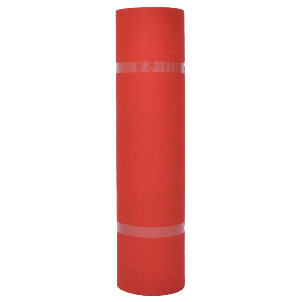 vidaXL Μοκέτα Επαγγελματική Απλή Κόκκινη 1,2 x 12 μ.