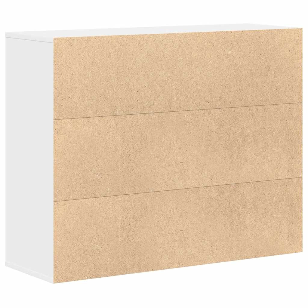 vidaXL Μπουφές Λευκός 88 x 30 x 70 εκ. από Επεξ. Ξύλο