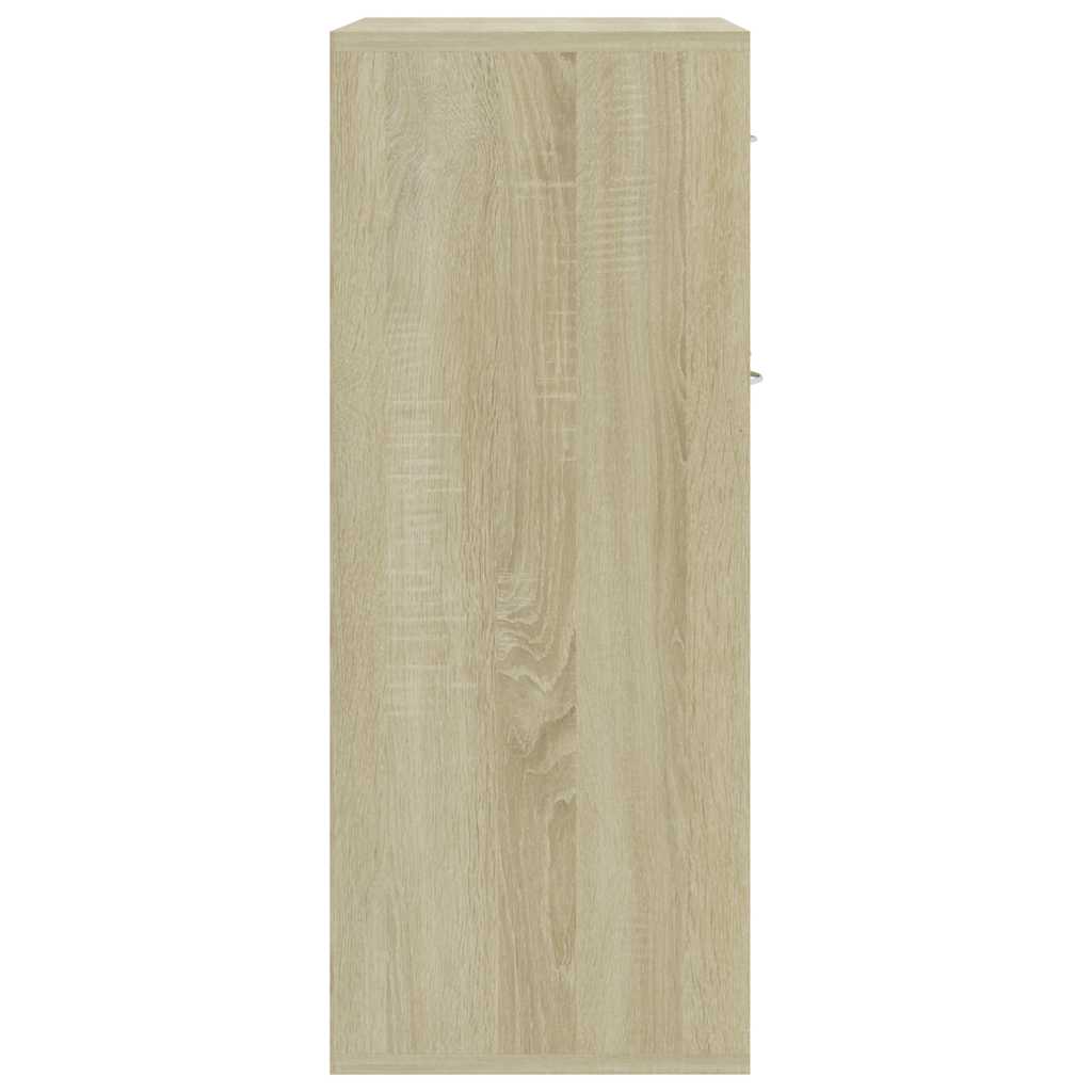 vidaXL Ντουλάπι Sonoma Δρυς 60 x 30 x 75 εκ. από Επεξ. Ξύλο