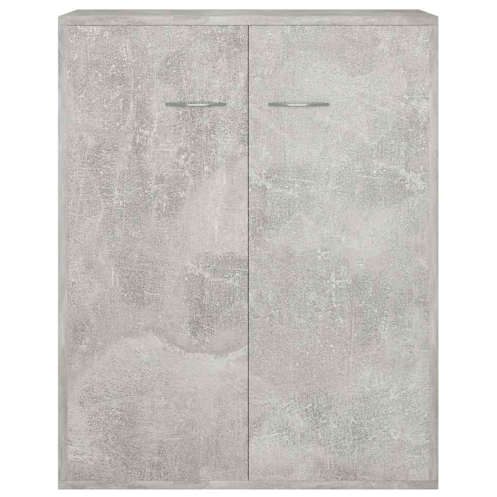 vidaXL Ντουλάπι Γκρι του Σκυροδέματος 60 x 30 x 75 εκ. από Επεξ. Ξύλο