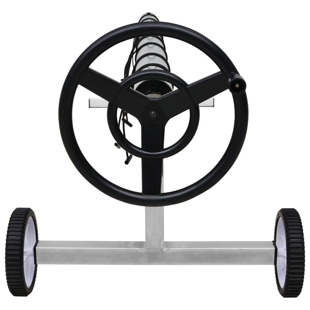vidaXL Roller Καλύμματος Πισίνας με Βάση από Ανοξείδωτο Χάλυβα