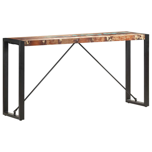 vidaXL Τραπέζι Κονσόλα 150 x 35 x 76 εκ. από Μασίφ Ανακυκλωμένο Ξύλο