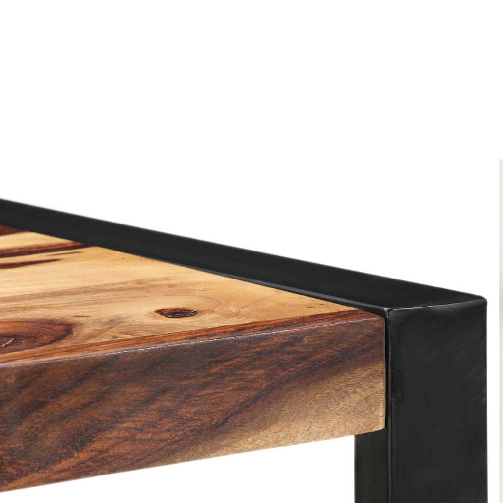 vidaXL Τραπέζι Μπαρ 60 x 60 x 110 εκ. από Μασίφ Ξύλο Ακακίας