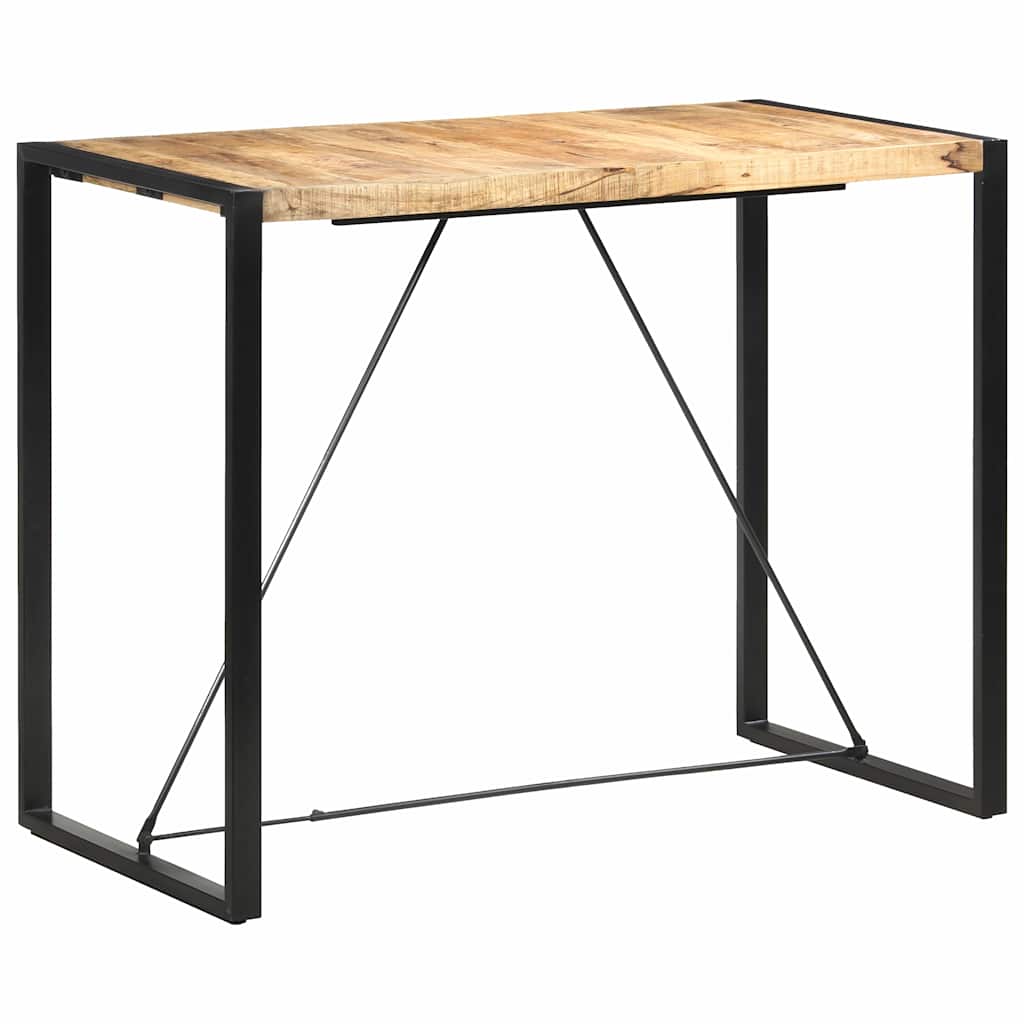 vidaXL Τραπέζι Μπαρ 140 x 70 x 110 εκ. από Μασίφ Ξύλο Μάνγκο
