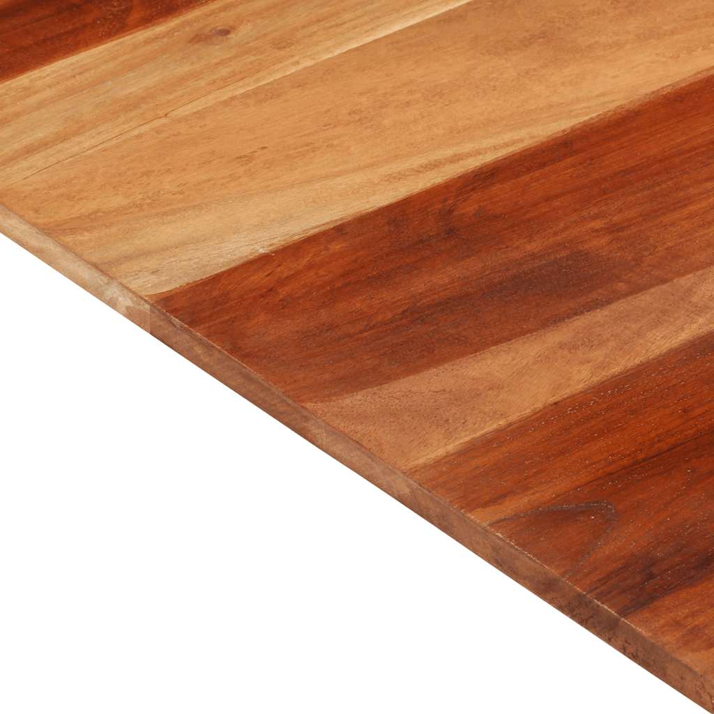 vidaXL Επιφάνεια Τραπεζιού Στρογγυλή 15-16 χιλ. 60x80 εκ. Ξύλο Ακακίας